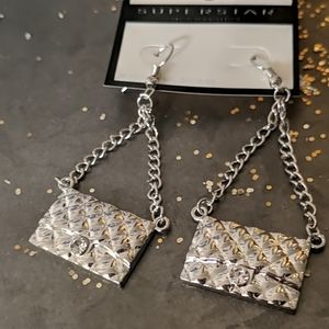 Handbag earrings 👛🤍